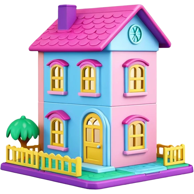 Polly Pocket house emoji