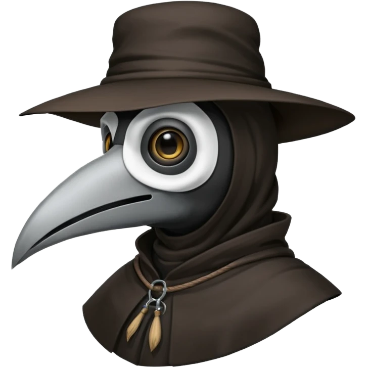 plague doctor beak guy emoji