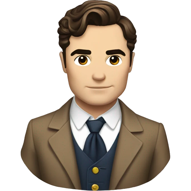 Chuck bass with a bow  emoji