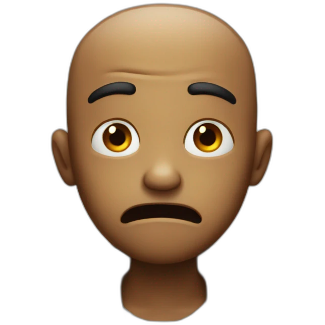 Scared emoji