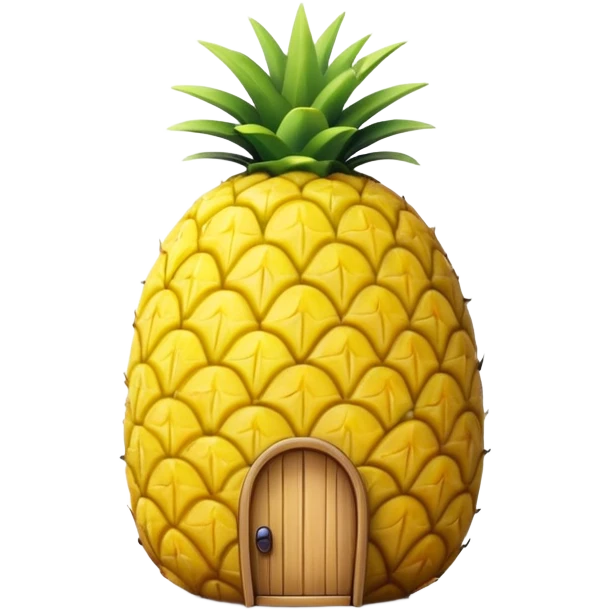 pineapple house from Spongebob
 emoji