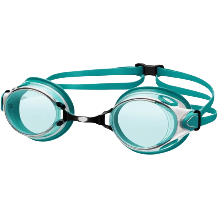 Speedo vanquisher swim goggles teal  emoji