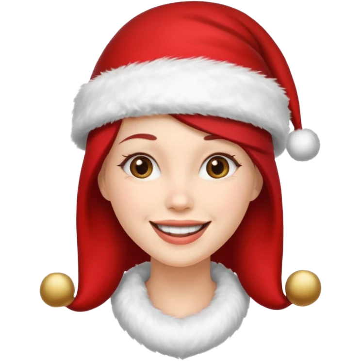 christmas woam emoji