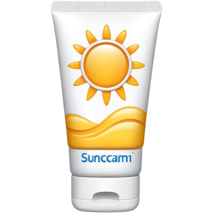 Suncream emoji