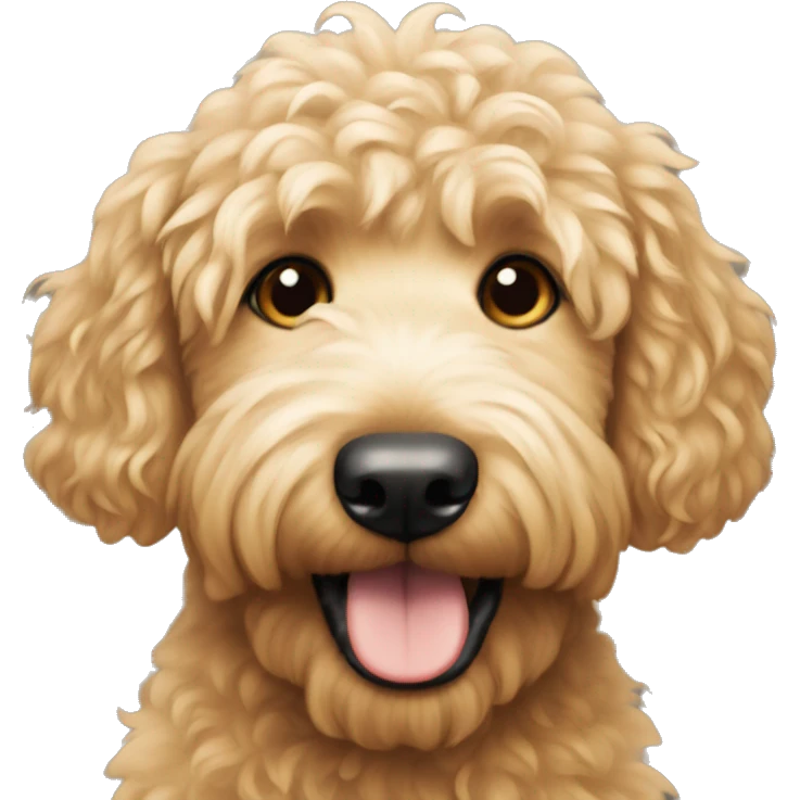 A Golden Doodle  emoji