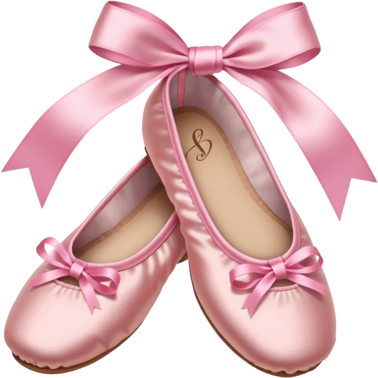 Ballet shoes: pink
 emoji