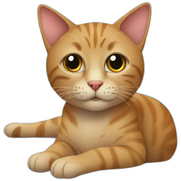 a cat at home emoji