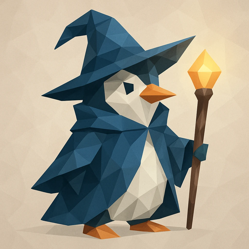Penguin Wizard 34555132231232131 emoji