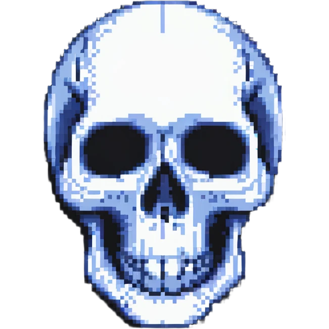 skull simple design emoji