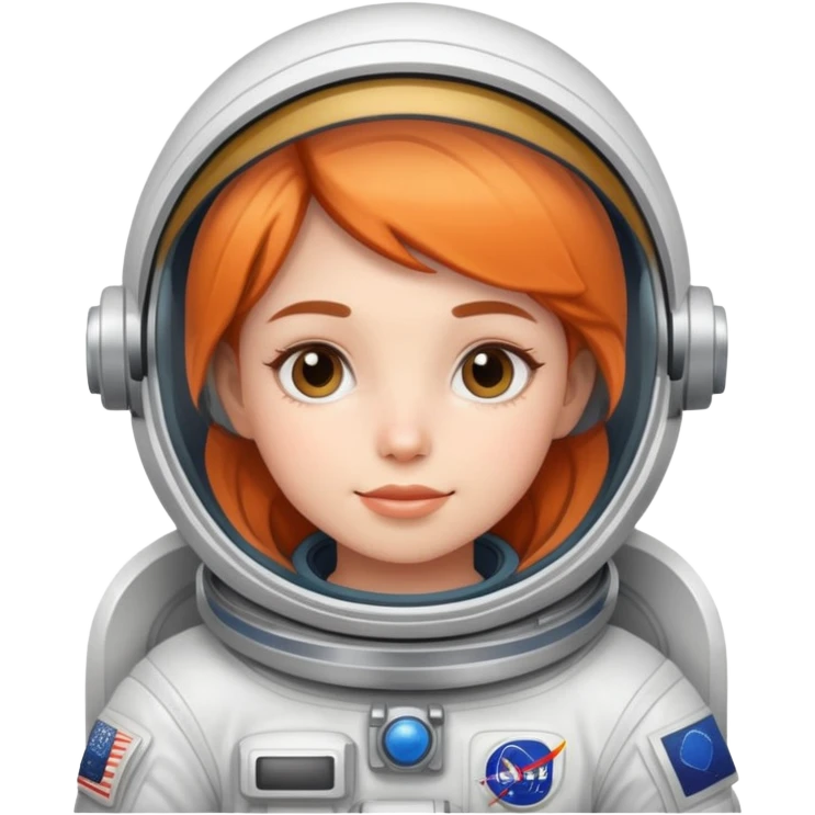 Astronaut girl emoji