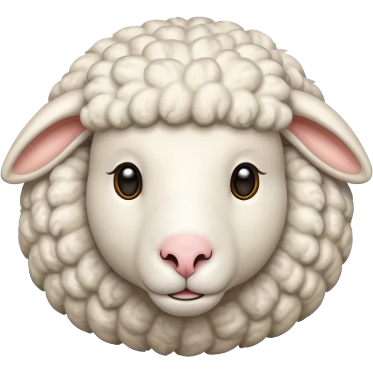 sheep face emoji