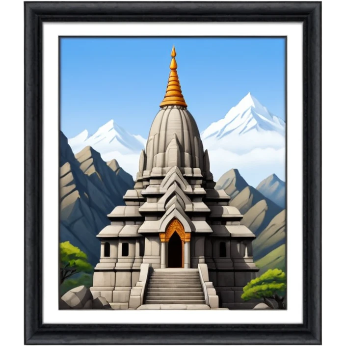 a girnar ji temple situated in india emoji