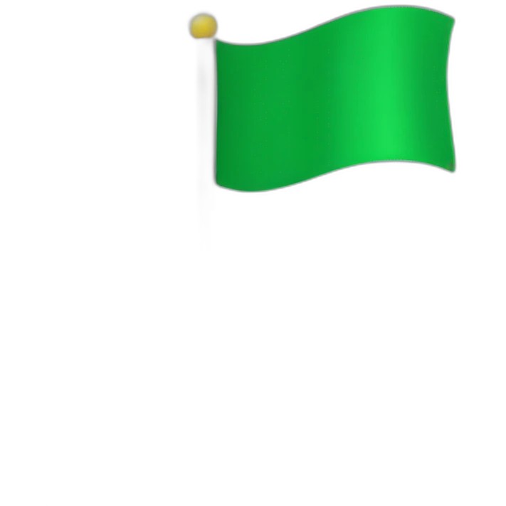 green flag emoji