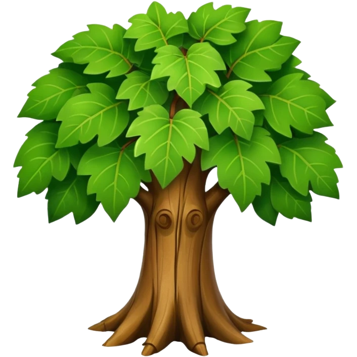 tree big size emoji