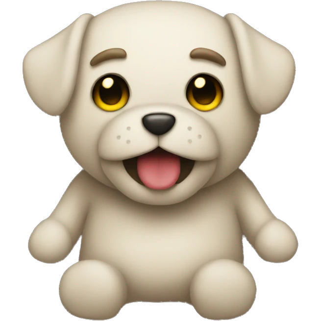 Old plush toy emoji