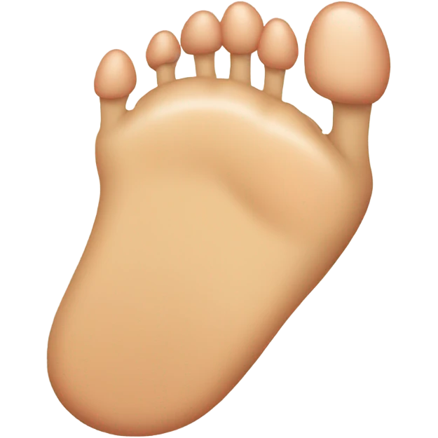 ugly feet with worts emoji
