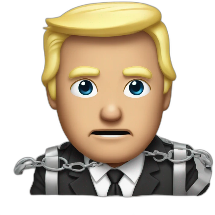 trump-in-handcuffs emoji