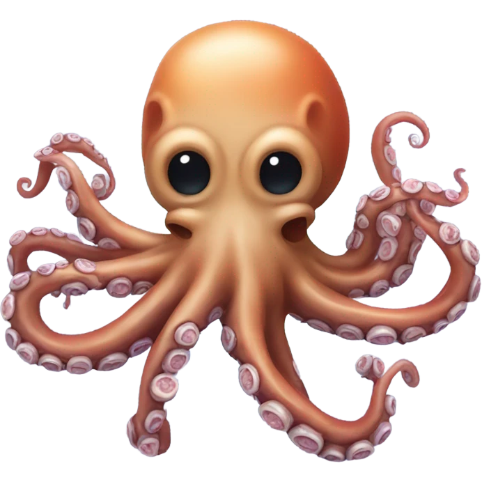 dead octopus eating fish emoji