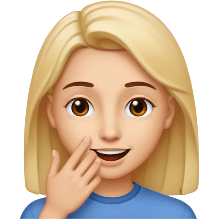 🤫🤫🧏 emoji