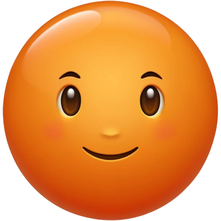 orange emoji