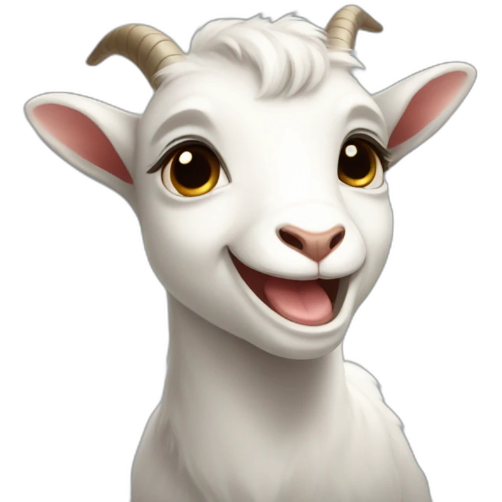 baby happineess goat emoji