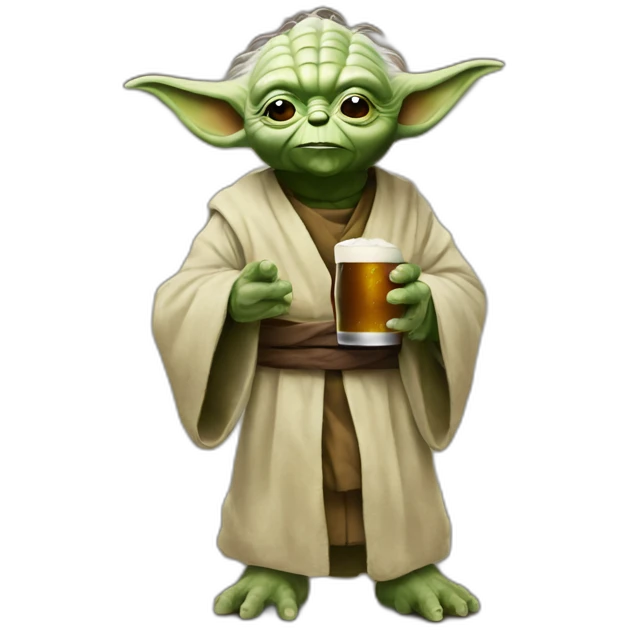 Yoda beers emoji