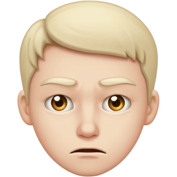 disgusted emoji