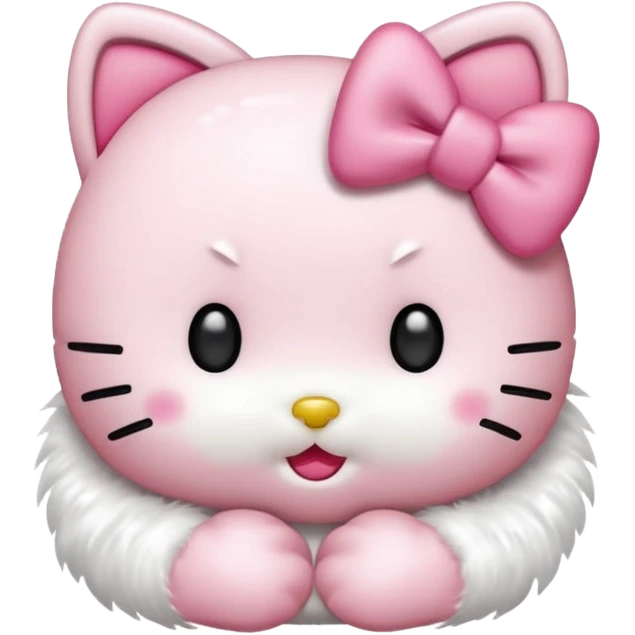 hello kitty kiss emoji