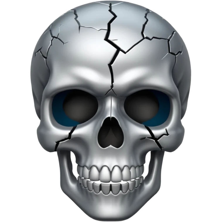 Mind blowing skull emoji