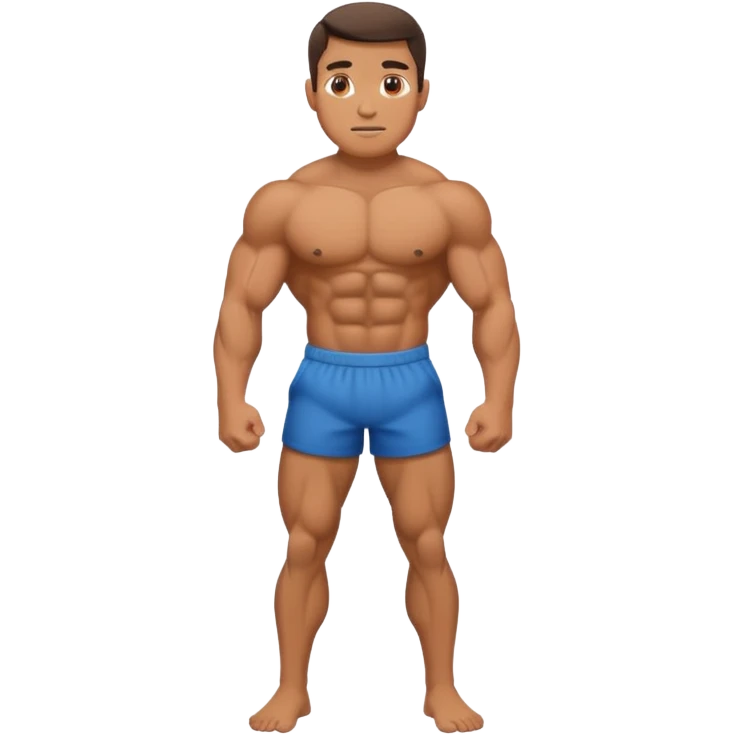 persona haciendo fuerza emoji