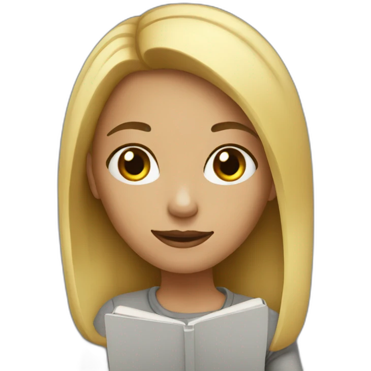 artist girl with iPad  emoji
