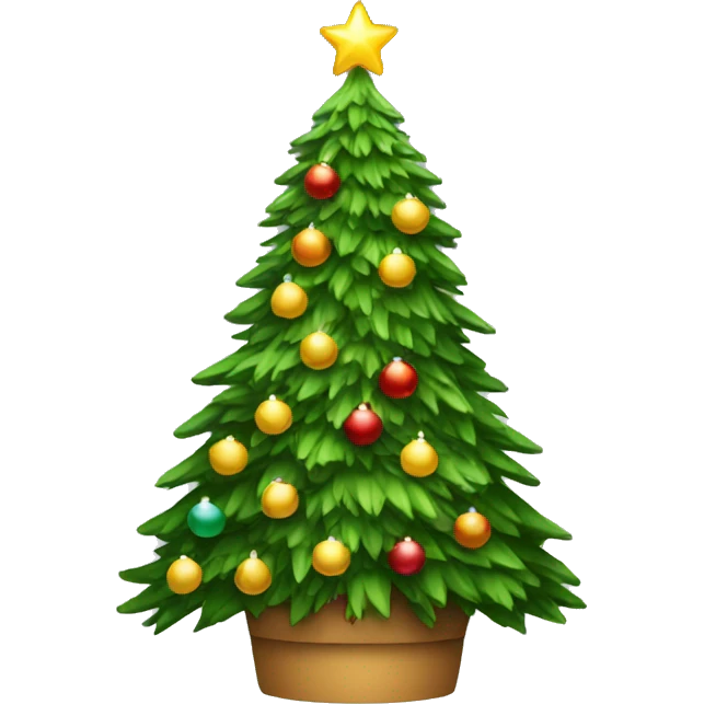 christmas tree emoji