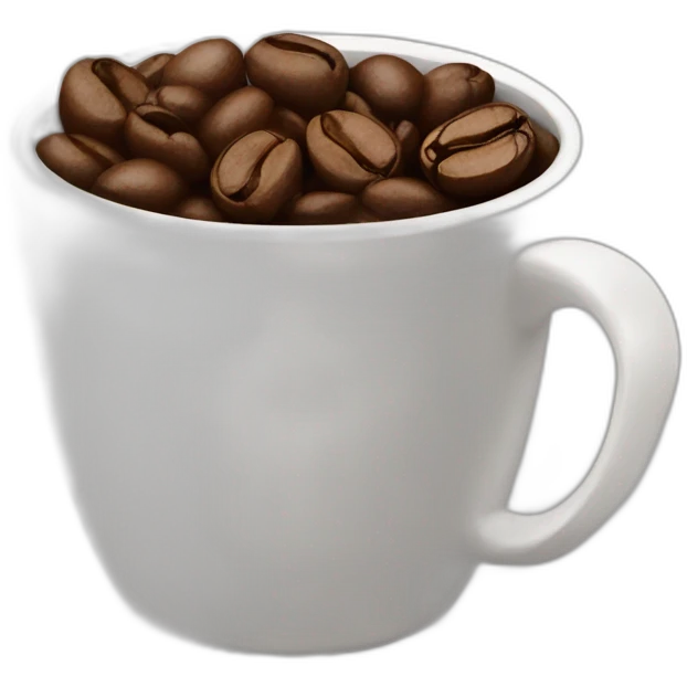 coffee-bean emoji