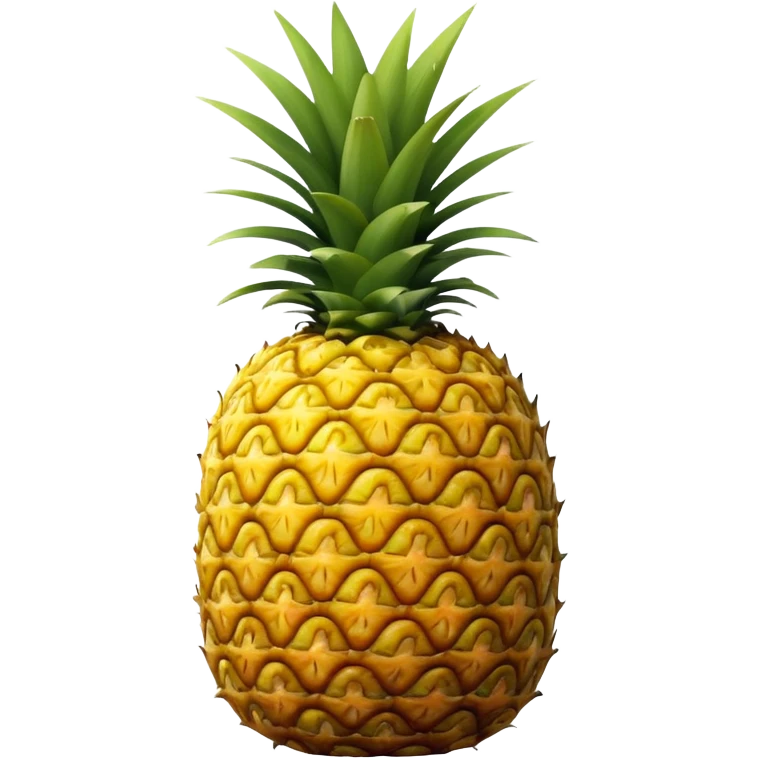 realistic pineapple emoji