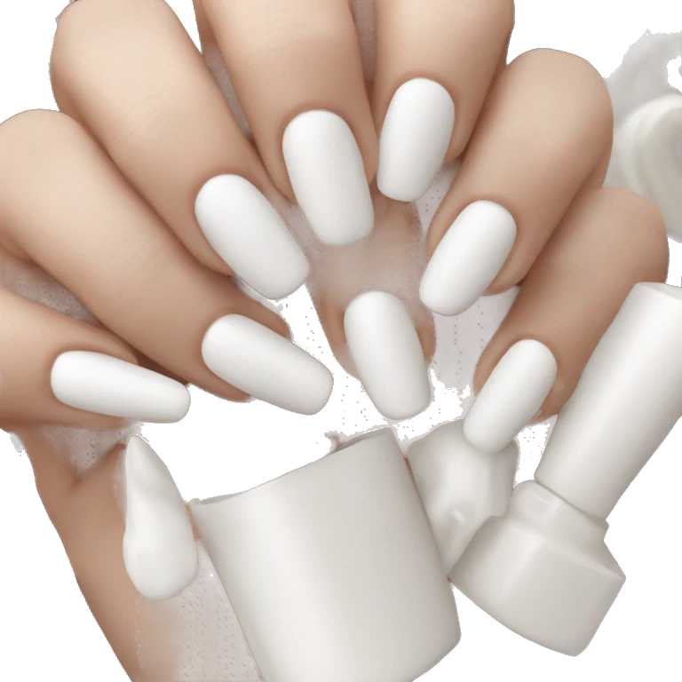 White nails emoji