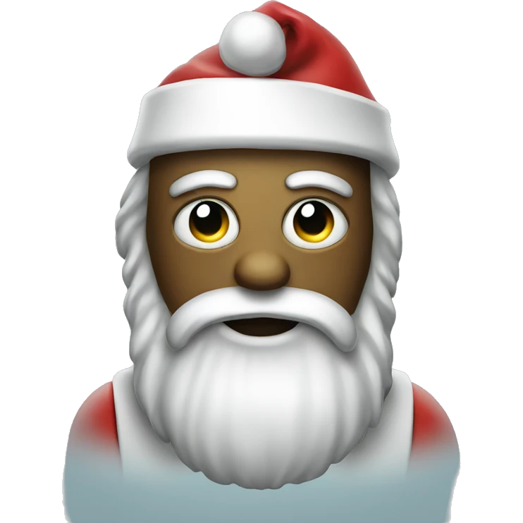 Robot Santa emoji