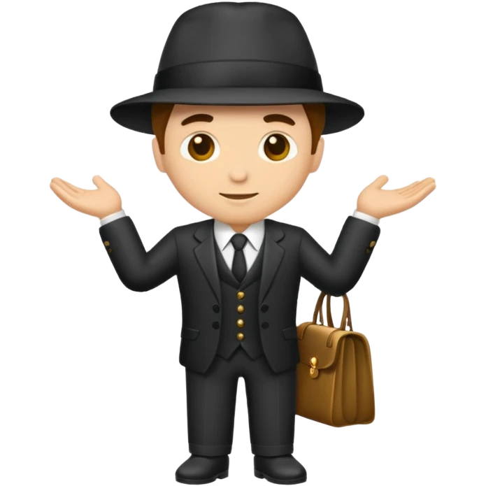 nicely dressed man emoji