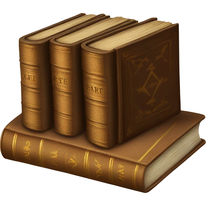 victorian books emoji