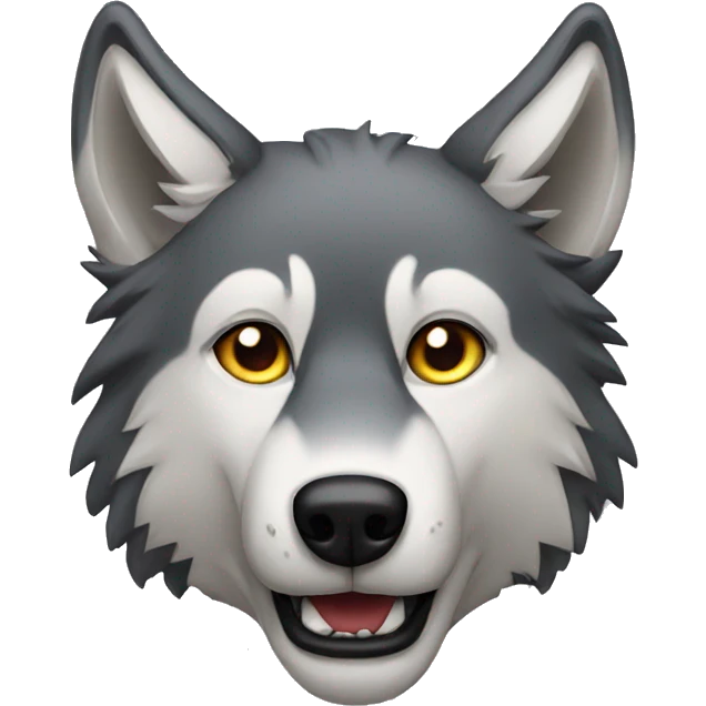 Wolf emoji