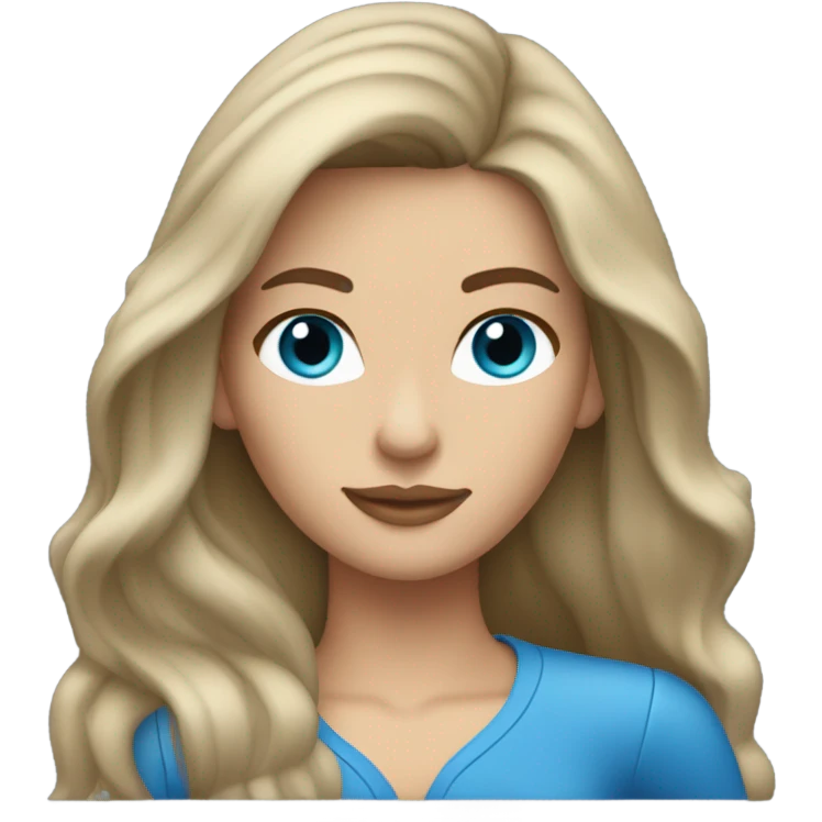 very pretty brunette with blue eyes and long black driving a black Chrysler jeep emoji