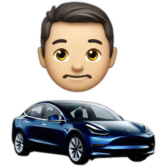 Tesla Model 3 emoji