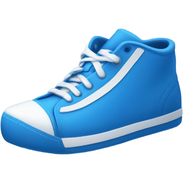 Blue shoes emoji