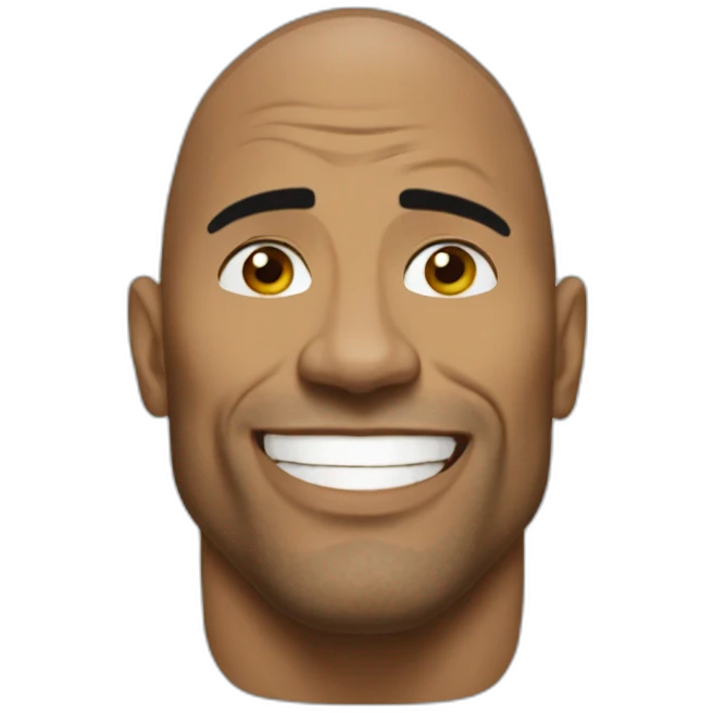 The rock emoji