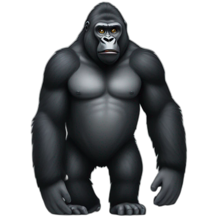 Gorilla with Volodymyr Zelenskyy emoji