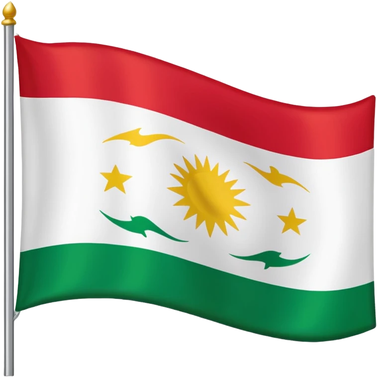 Kurdistan flag emoji