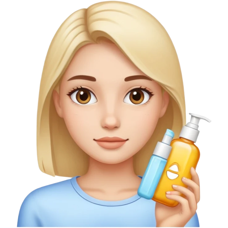 Girl skin care emoji