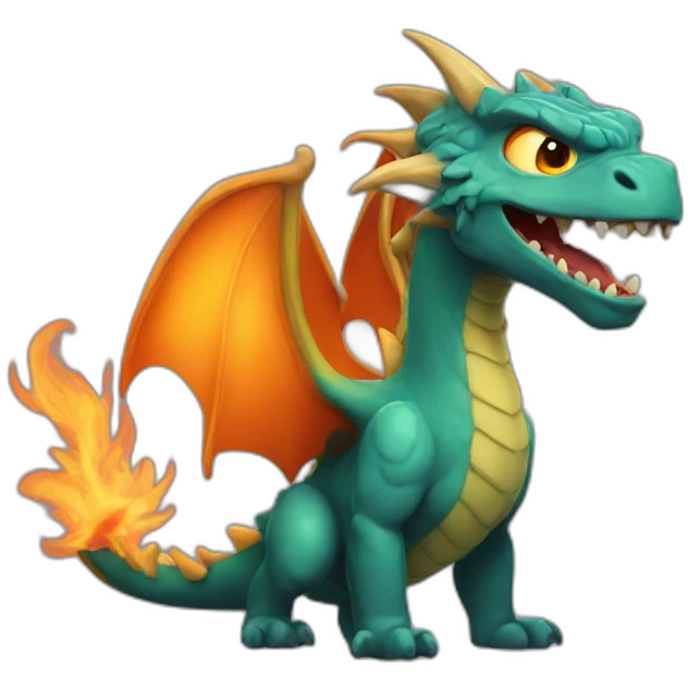 Dracaufeu emoji