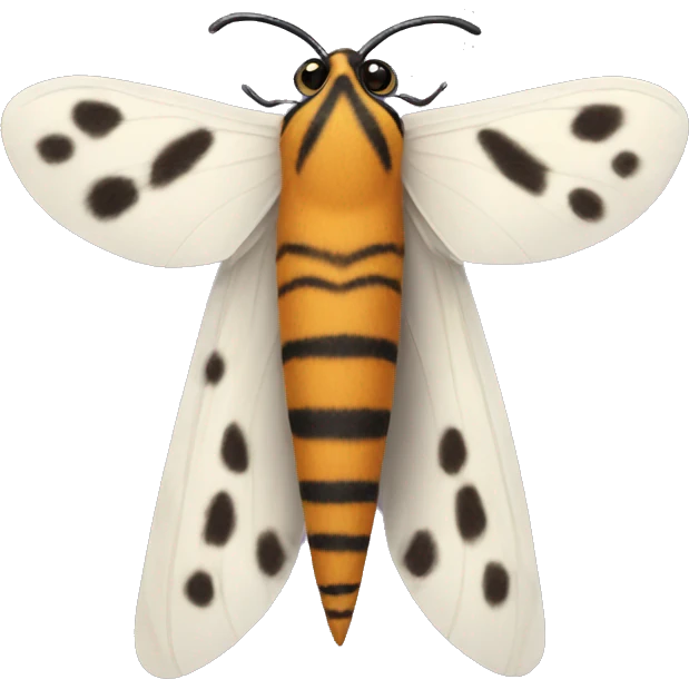 tiger moth milk emoji