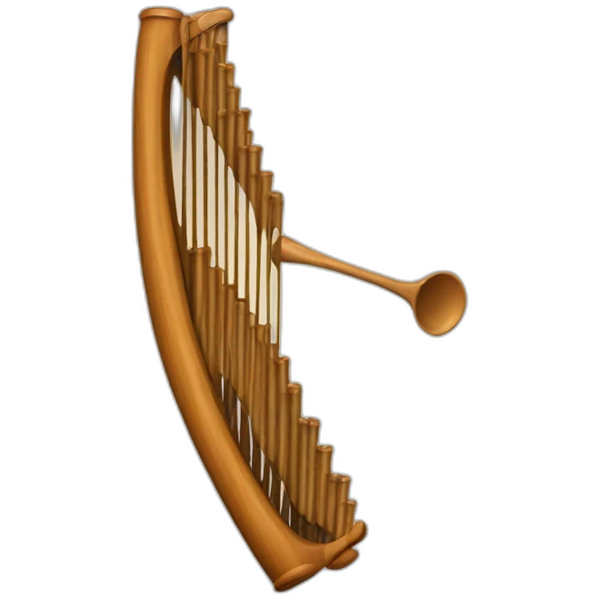 Preset_109 it's a pan Flute instrument emoji