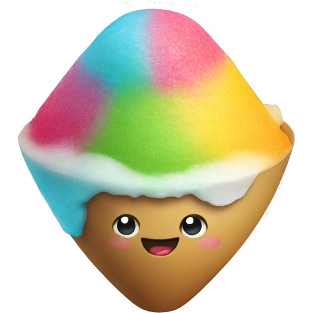 Hawaiian Shave ice emoji